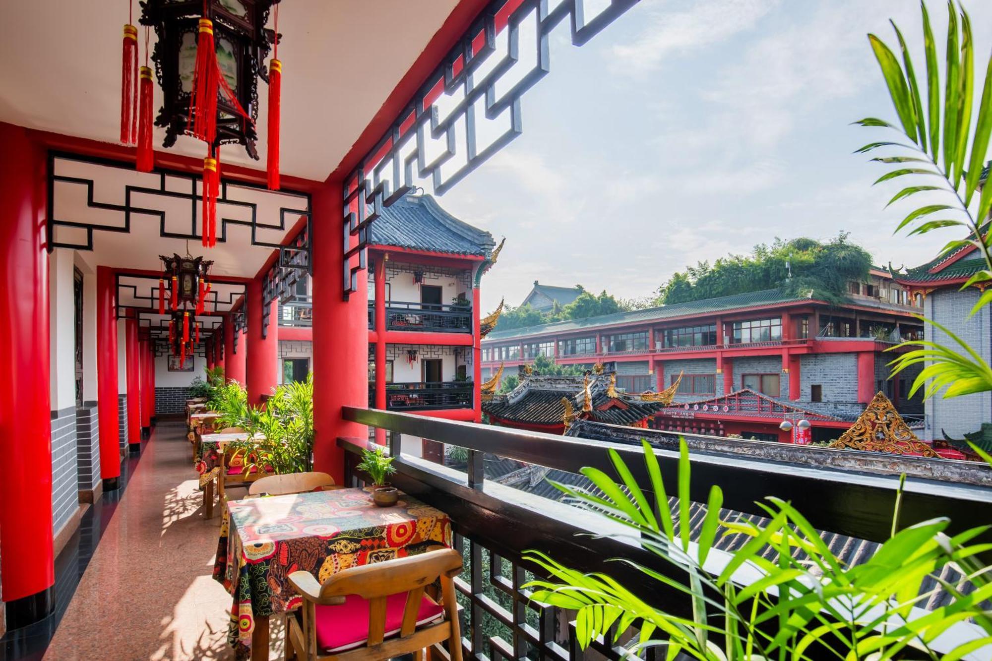 Wenjun Courtyard Hotel Chengdu Exterior photo